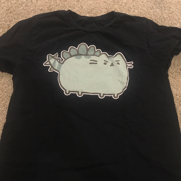 pusheen dinosaur shirt